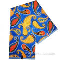 African traditional batik fabric